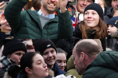 Prince William’s awkward blunder as he snaps photos for fans on rowdy walkabout