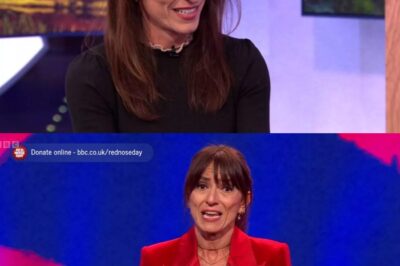 Davina McCall breaks down in tears on Comic Relief as she reflects on brain tumour surgery
