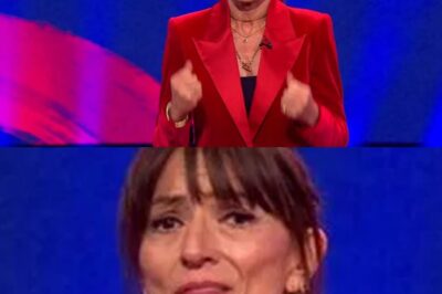 Davina McCall breaks down in tears on Comic Relief as she reflects on brain tumour surgery