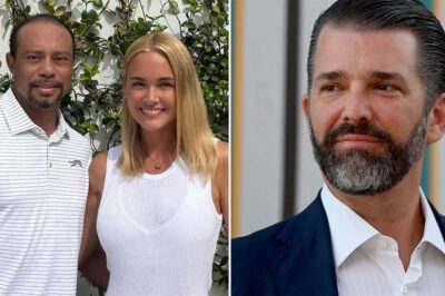 Donald Trump Jr issues one word response to Tiger Woods’ romance with his ex-wife