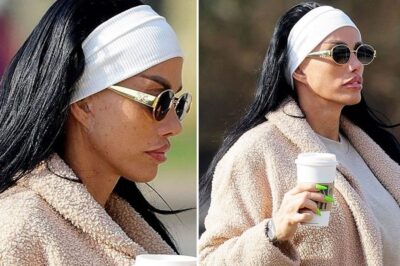 Katie Price’s painful face surgery scars seen in full for first time as she goes make-up free